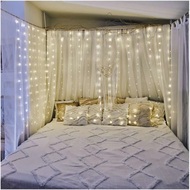 11098 Osvětlení záclona 2,9 x 2 m, 400 LED, teplá bílá-3