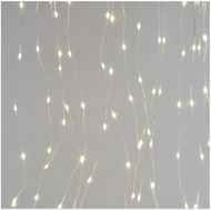 11098 Osvětlení záclona 2,9 x 2 m, 400 LED, teplá bílá-4