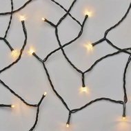 11250 Osvětlení vánoční 8 m - 80 LED jantarová + 5 m přívodní kabel + časovač-2