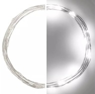 11282 Osvětlení nano stříbrné 1,9m - 20 LED studená bílá + časovač-1
