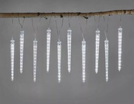 11322 Rampouchy s padajícím efektem řetěz 3,6 m, 140 LED studená bílá-6