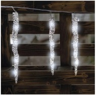 11334 Rampouchy 12 ks svítící řetěz 3,6 m, 60 LED studená bílá-3