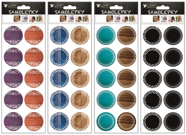 Samolepky popisovacie 30x10 cm 10 ks