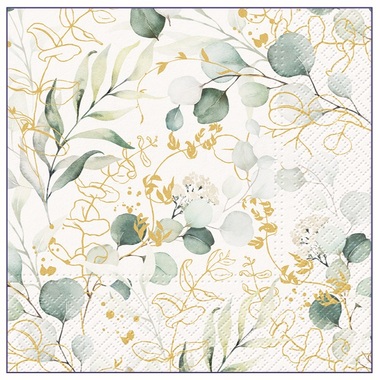 Papierové obrúsky celoročné, trojvrstvové 33 x 33 cm, 20 ks