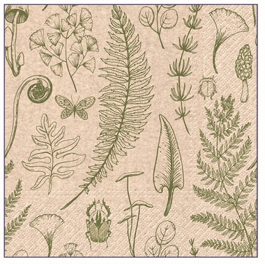 Papierové obrúsky celoročné, trojvrstvové 33 x 33 cm, 20 ks