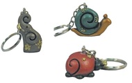 Prívesky na kľúče farebné perleťové