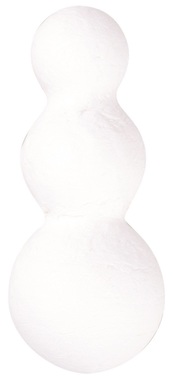 Telíčko z buničiny snehuliak, 11 cm