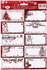 Samolepiace menovky - 1. ČERVENÁ
