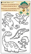 1534 Předlohy s vyvýšenou konturou 30 x 21 cm, dino -3