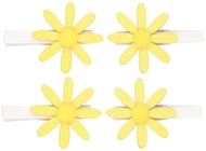 Kytičky samolepiace s glitrami na lienkou 5 cm, 4 ks vo vrecku