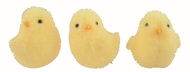 17187 Kuře žlut&eacute; 6,5 x 7 x 6 cm na klipu -1