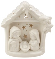 Betlehem porcelánový biely 12 cm