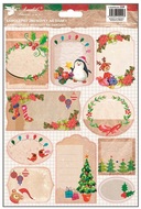 219 Samolepic&iacute; jmenovky na d&aacute;rky 17 x 25,5 cm př&iacute;rodn&iacute; kraft pap&iacute;r, 10 ks-3