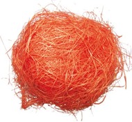 2422 Dekorační sisal oranžový 30g-1