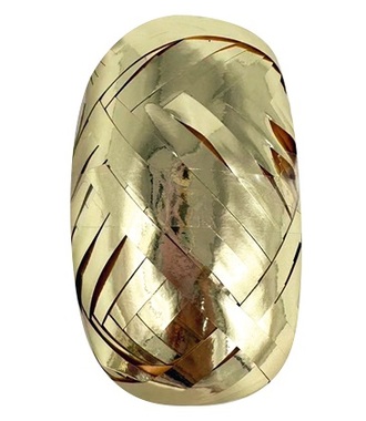 Stuha darčeková zlatá lesklá 0,5 cm x 30 m