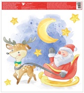 Okenná fólia – Santa Claus
