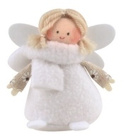 Anjel biele šaty 9 cm