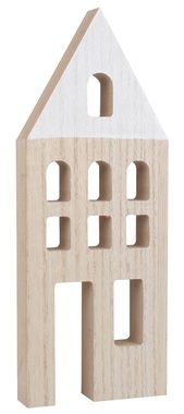 Drevený dom na postavenie 6,5 x 18,5 cm
