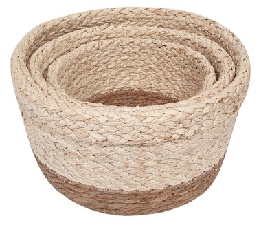 Súprava košov 3 ks - 30 x 17 cm, 26 x 15 cm, 22 x 13 cm