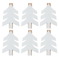 4098 Stromky dřevěné na kolíčku 4 x 6 cm, 6 ks-1