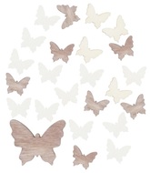 4184 Dřevění motýlci 2 cm, 24 ks -1