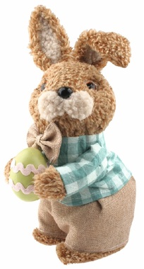 Dekoračné Veľkonočné Zajac 14 x 26 x 11 cm na postavenie