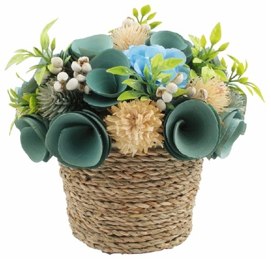 Dekorácia v košíku 20 x 19 x 20 cm na postavenie