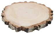 Dřevěný plátek oboustranně vyhlazený bříza hrubá 18-20 cm