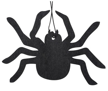 Pavúk drevený na zavesenie 12 x 8,5 cm