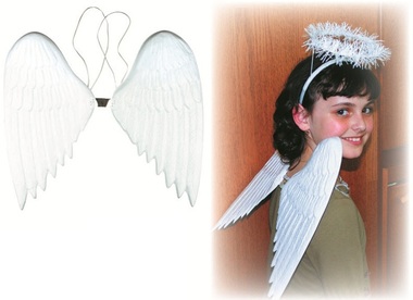 Anjelské krídla plastové 36 cm