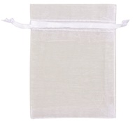 Organzové vrecko biele 7x9 cm