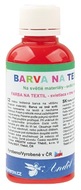 Farba na textil 50g - 3. ČERVENÁ