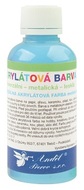 Farba na textil svietiace v tme 50g - 6. NEON MODRÁ 
