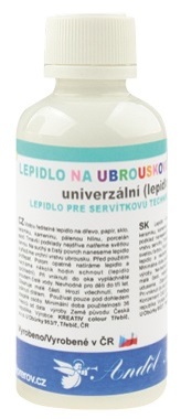 Univerzálne lepidlo na servítkovú techniku 2v1 (lak+lepidlo) 50 g