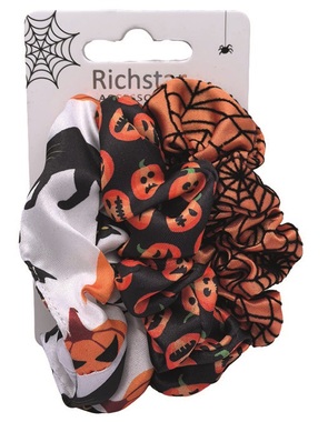 Gumičky do vlasov Halloween 3 ks