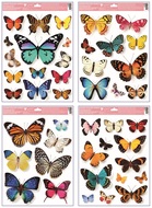 6792 Okenn&iacute; f&oacute;lie s glitry Mot&yacute;li 30 x 42 cm-1