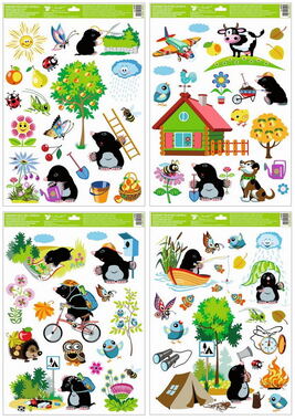 Okenná fólia Krtko 30 x 50 cm