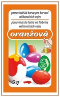 Farby na vajce 5g - 2. ORANŽOVÁ