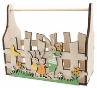 7176 Ohr&aacute;dka Zaječ&iacute; rodina 18 x 15 x 7,5 cm-2