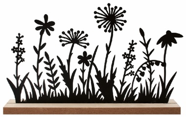 Lúka z kovu 22 x 13,5 x 4 cm na postavenie