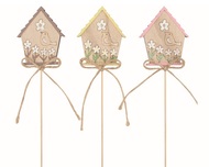 7394 Domek s pt&aacute;kem dřevěn&yacute; 5 x 6 x 0,5 cm + &scaron;pejle-1