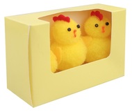 7415 Kuřátka v papírové krabičce 5,5 cm, 3 ks-1