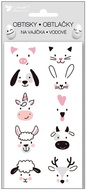 7902 Vodové obtisky na vajíčka 19 x 9 cm, Emoji -4