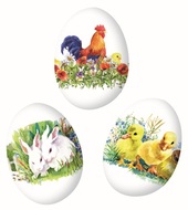7905 Smr&scaron;ťovac&iacute; dekorace na vejce Dom&aacute;c&iacute; zv&iacute;řata 12 ks-3