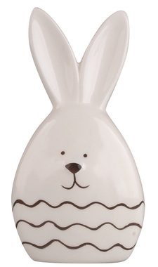 Zajac z keramiky na postavenie 6,5 x 4 x 12,5 cm