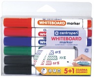 991080 Fixy stíratelné Whiteboard Marker 6 ks, CENTROPEN-1