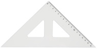 991093 Trojúhelník s ryskou transparentní, Centropen-1