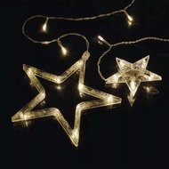 11329 Girlanda hvězdy 115 LED, tepl&aacute; b&iacute;l&aacute; -5