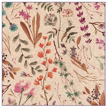 Papierové obrúsky celoročné, trojvrstvové 33 x 33 cm, 20 ks