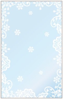 Vrecko priehľadné s čipkou 25x40 cm 